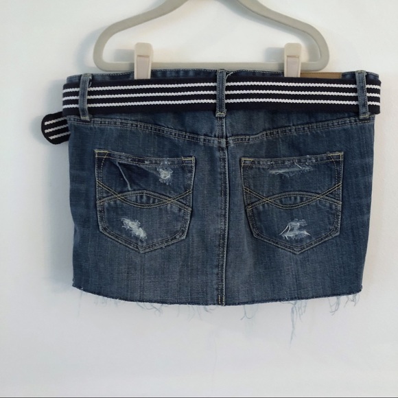 Y2K Abercrombie and Fitch Jean Skirt Y2K - Picture 2 of 4